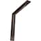 Ekena Millwork Stockport Steel Bracket, Hammered Brown 2"W x 14"D x 14"H BKTM02X14X14STHBR - alternate 1